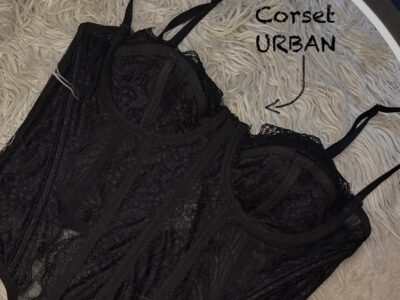 corset URBAN negro 🖤