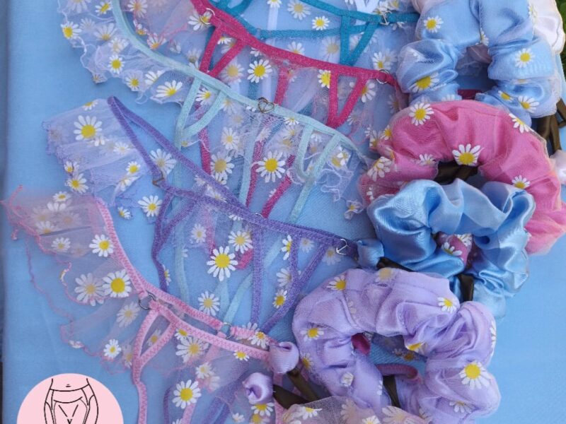 Lenceria y scrunchie