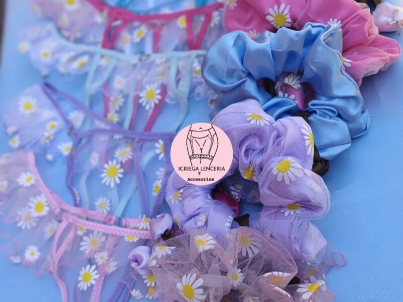 Lenceria y scrunchie
