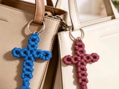 Cruces en macramé