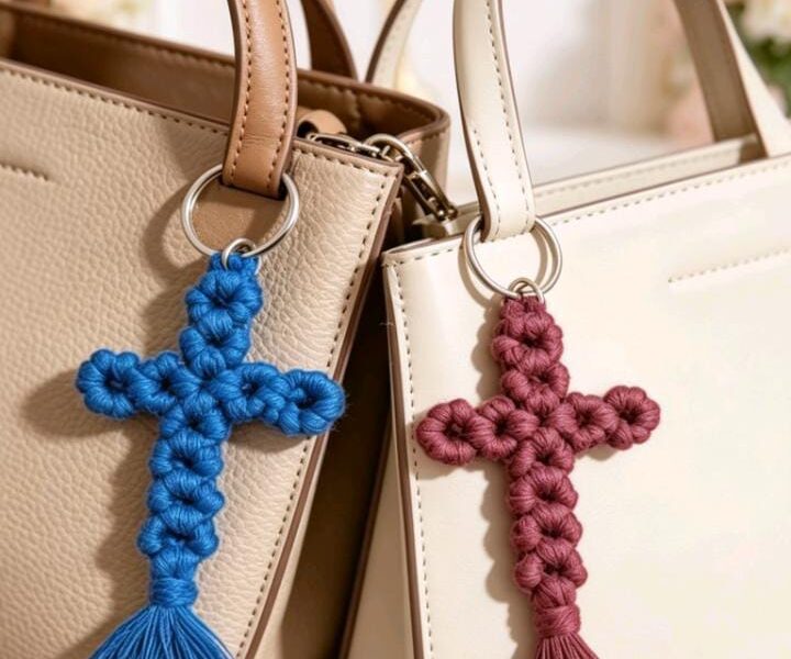 Cruces en macramé
