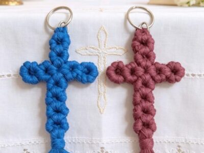 Cruces en macramé