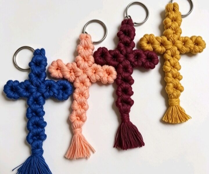 Cruces en macramé