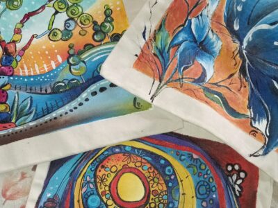 Tote bags pintadas a mano