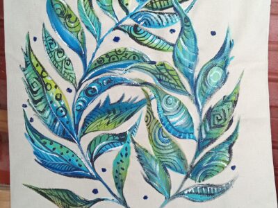 Tote bags pintadas a mano