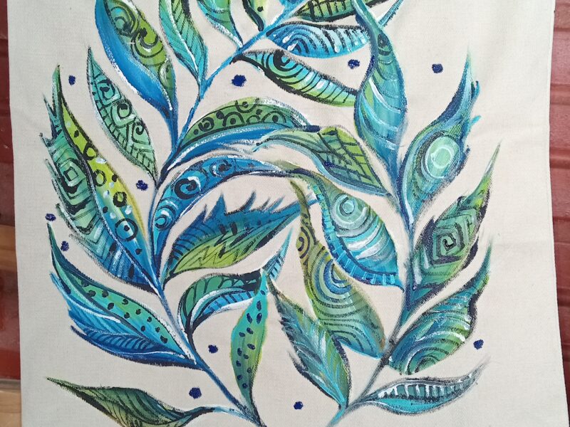 Tote bags pintadas a mano