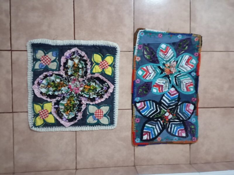 Alfombras artesanales simples