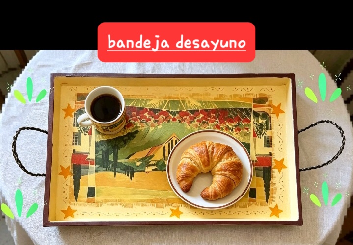 Bandeja desayuno