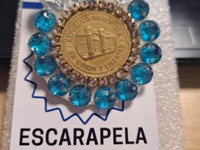 Hermosas Escarapelas y prendedores