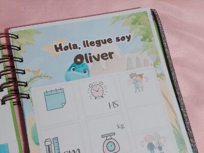 Cuaderno pediatrico personalizado