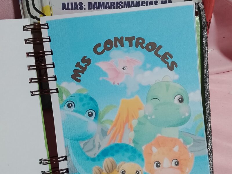 Cuaderno pediatrico personalizado