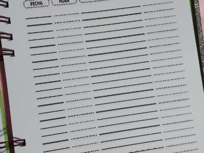 Cuaderno pediatrico personalizado
