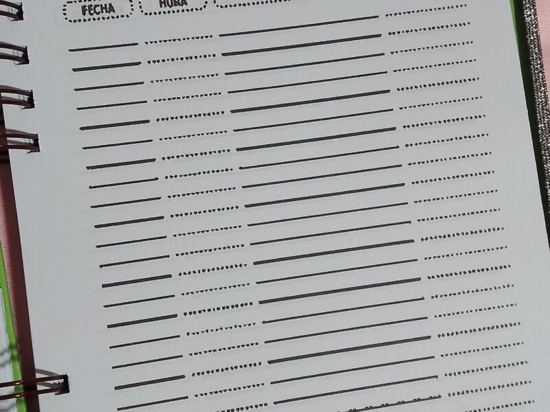 Cuaderno pediatrico personalizado