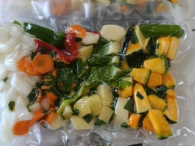 Mix de vegetales envasados