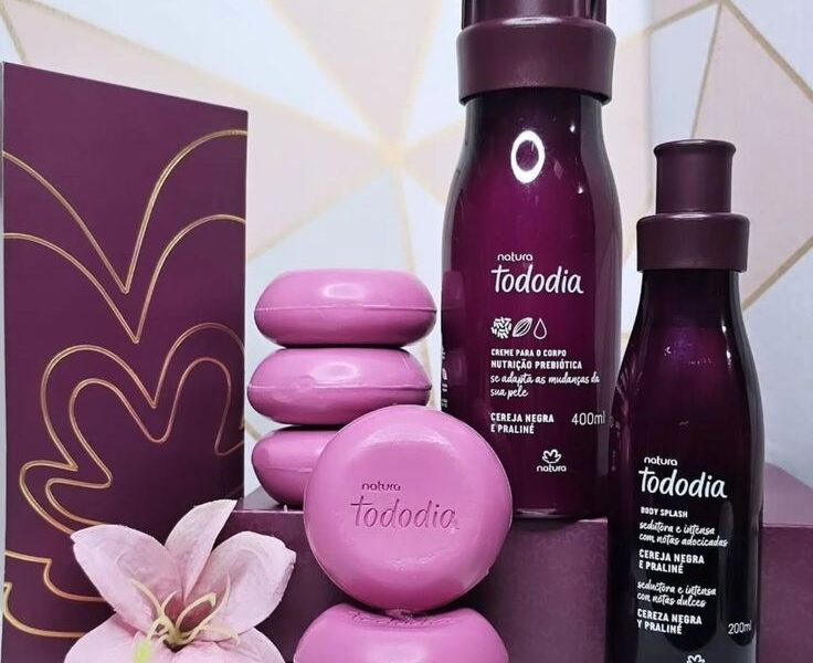 Cereza negra y praliné Natura
