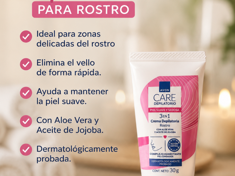 Crema depilatoria Avon