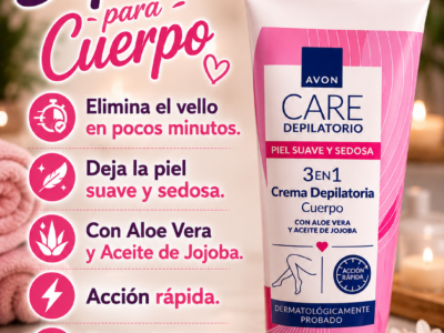 Crema depilatoria Avon