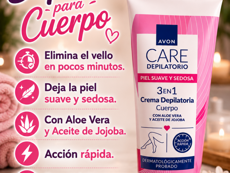 Crema depilatoria Avon