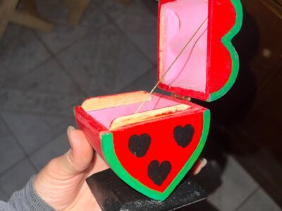 Alhajero en forma de corazón