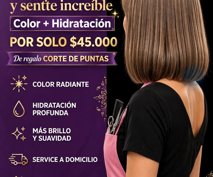 Peluquería a domicilio