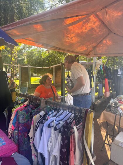 Visitamos la feria de zona hospital