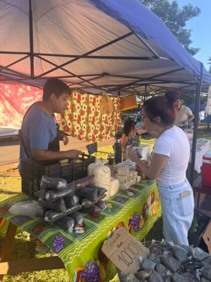 Invitación a la segunda edición de la Feria Manos Productivas. Zona Santa Rita