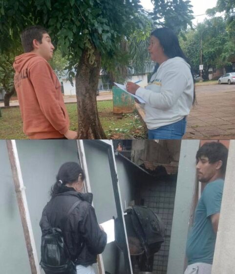 Trabajo territorial en Villa Cabello