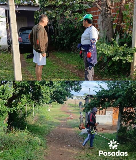 Radiografia de los Barrio- Barrio cruz del sur . Itaembé Guazú