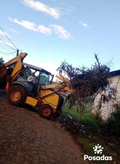 Continuamos trabajando en el barrio Cruz del Sur