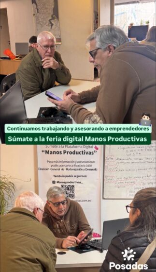 Asesoramiento Plataforma Virtual Manos Productivas